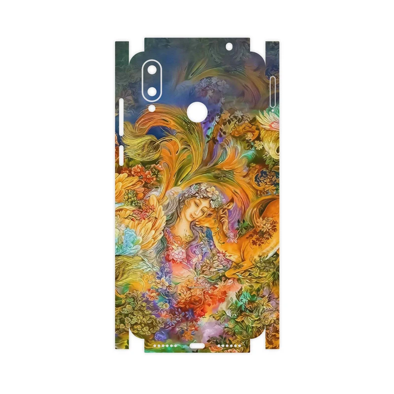 برچسب پوششی ماهوت مدل Persian miniature 3-FullSkin مناسب برای گوشی موبایل جی پلاس Q10