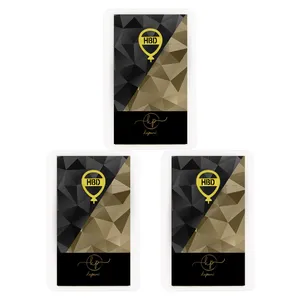طلا گرمی 18 عیار کاپانی مدل HBD کد kc006-p3 بسته 3 عددی