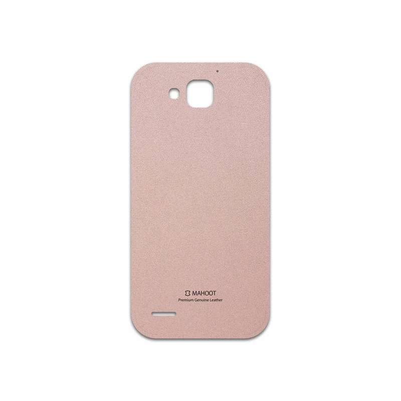 برچسب پوششی ماهوت مدل Rose Gold Leather مناسب برای گوشی موبایل هوآوی Ascend G750
