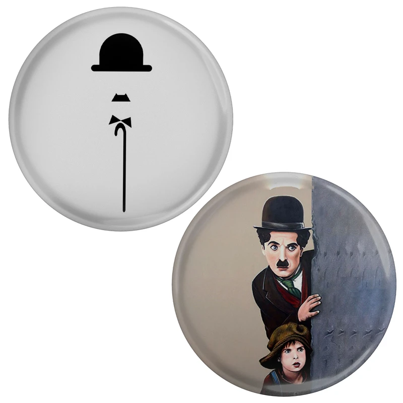 نشانگر کتاب مدل چارلی چاپلین کد S15097-100 بسته 2 عددی