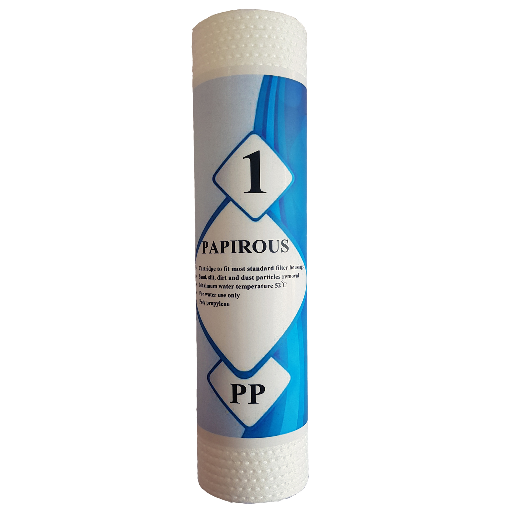 فیلتر دستگاه تصفیه آب پاپیروس مدل الیافی کد PP 1