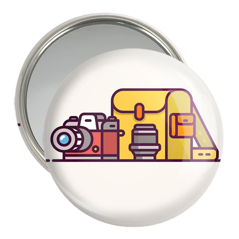 آینه جیبی خندالو مدل دوربین  کد 1719