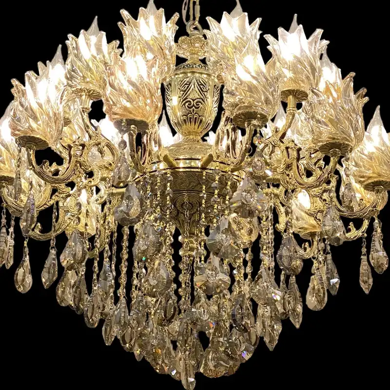 لوستر 24 شعله کد 9966