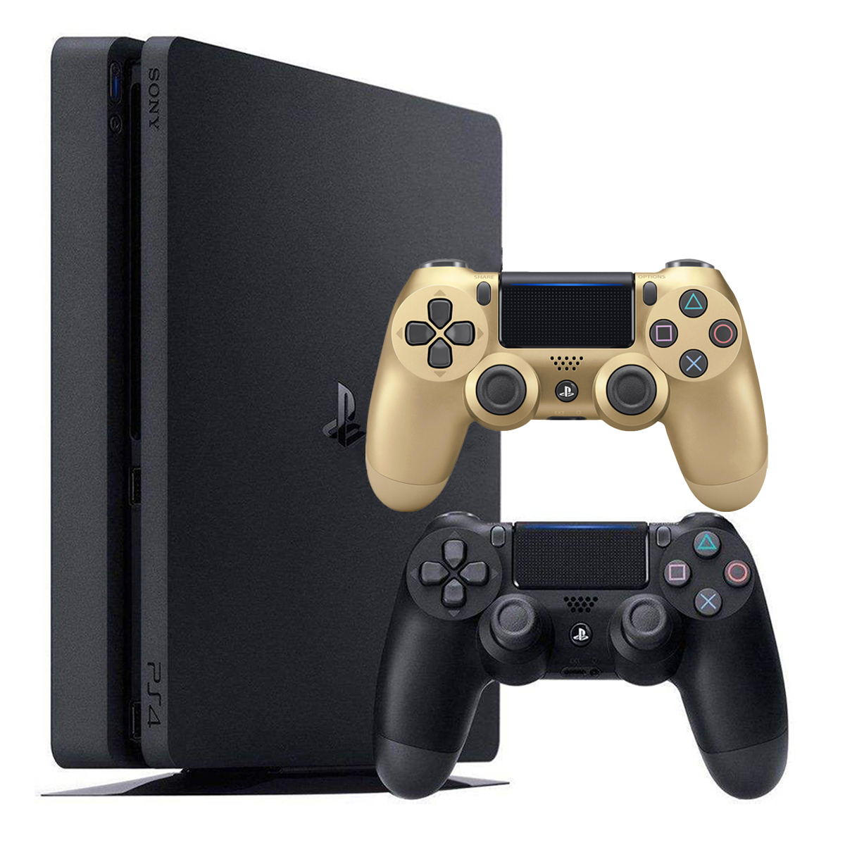 مجموعه کنسول بازی سونی مدل Playstation 4 Slim ریجن 2 کد CUH-2216B ظرفیت 1 ترابایت