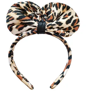 تل مو دخترانه مدل خرگوشی پلنگی کد AZZ147