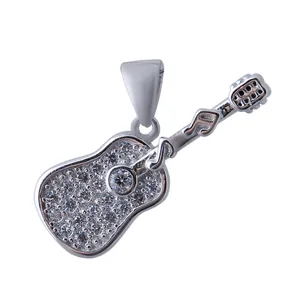 آویز گردنبند نقره زنانه بازرگانی میلادی کد PKR-111