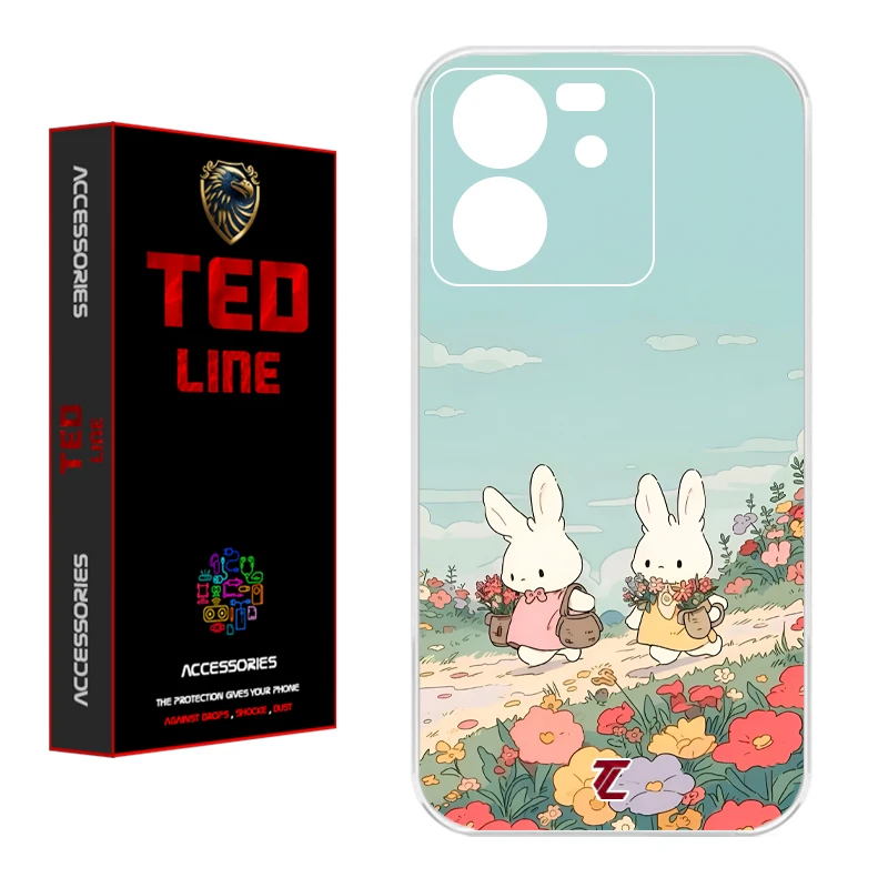 کاور تدلاین طرح خرگوش کد 1178 مناسب برای گوشی موبایل شیائومی Mi 13T / 13T Pro
