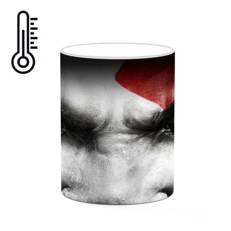 ماگ حرارتی کاکتی طرح گاد آف وار God Of War مدل mgh40714