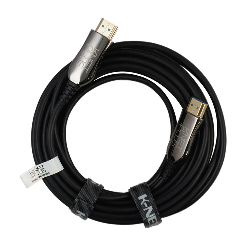 کابل HDMI 2.0 فیبر نوری کی نت پلاس مدل KP-A140 طول 5 متر