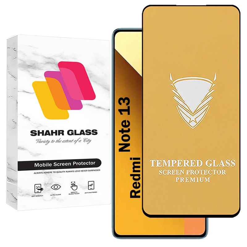 محافظ صفحه نمایش شهر گلس مدل FULOG مناسب برای گوشی موبایل شیائومی Redmi Note 13
