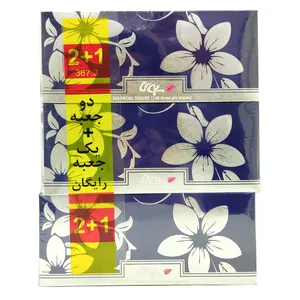 دستمال کاغذی 100 برگ بی تا مدل BI_BLUU-EEI300 بسته 3 عددی