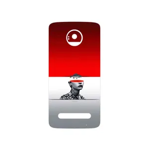 MAHOOT Collage of surreal Portrait of Women 1 Cover Sticker for Motorola Moto Z2 Play