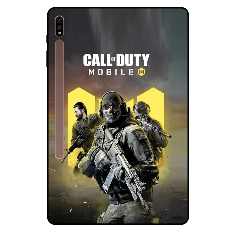 کاور مگافون طرح کال آف دیوتی مدل 8280 مناسب برای تبلت سامسونگ Galaxy Tab S7 Plus 12.4 2020 / T970 / T976 / T975