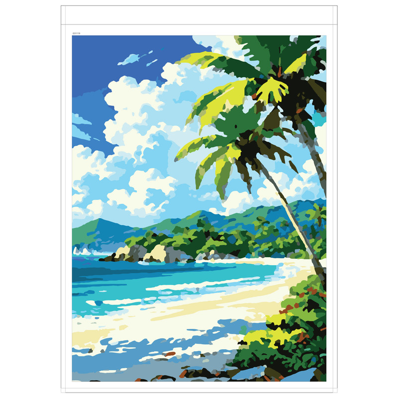 بسته رنگ آمیزی سالوت مدل آکرولیک کد 031119 مجموعه 18 عددی