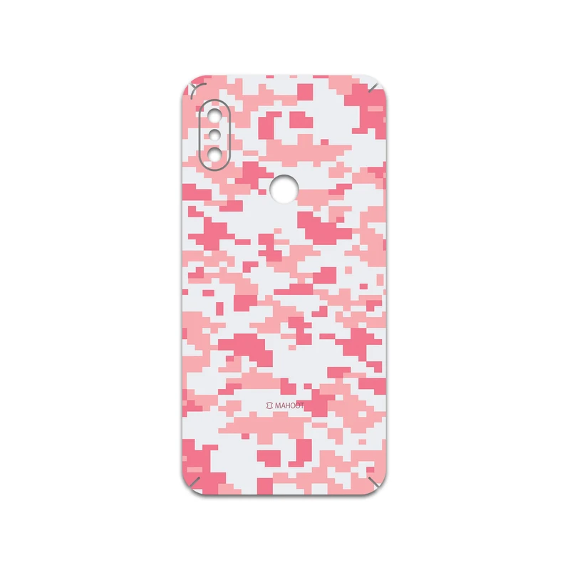 برچسب پوششی ماهوت مدل Army-Pink-pixel مناسب برای گوشی موبایل شیائومی Redmi Note 6 Pro