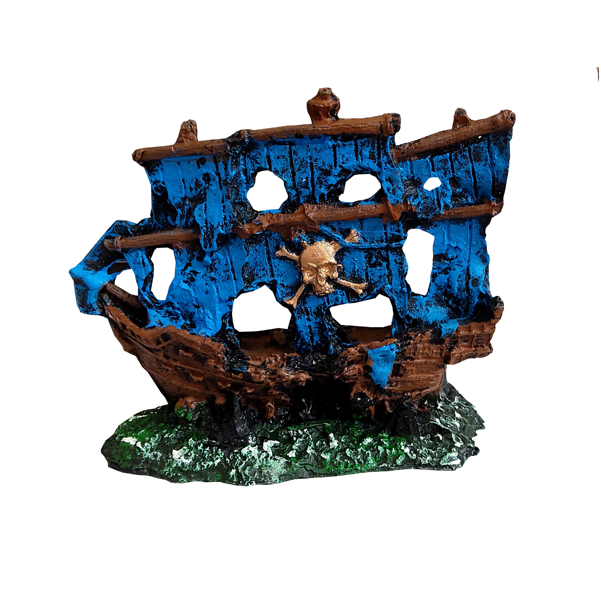 کشتی تزیینی آکواریوم مدل دزدان دریایی