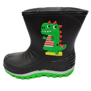 نیم بوت پسرانه مدل دایناسور 03