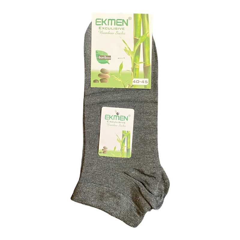 جوراب ساق کوتاه مردانه اکمن ترک مدل بامبو