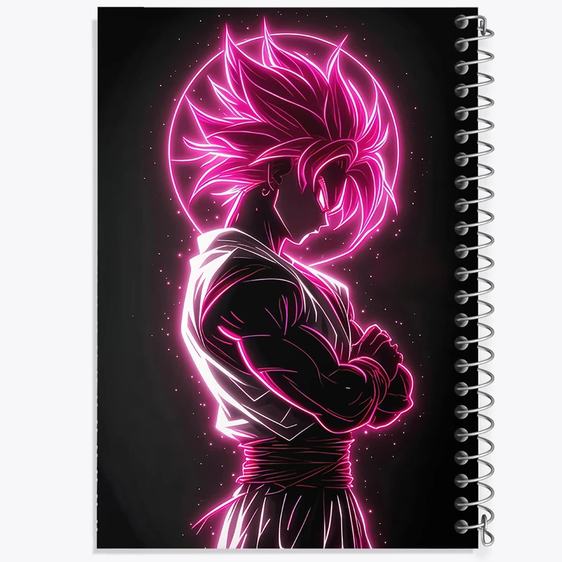 دفتر مشق 100 برگ خندالو طرح انیمه دراگون بال (Dragon Ball) کد F5612