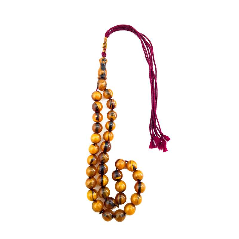 تسبیح مدل کهربا Bachalite