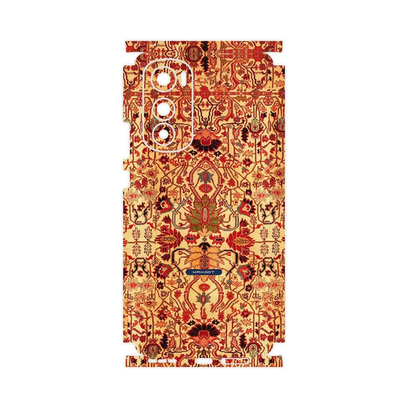 برچسب پوششی ماهوت مدل Persian_Carpet_Yellow-FullSkin مناسب برای گوشی موبایل موتورولا Edge 30