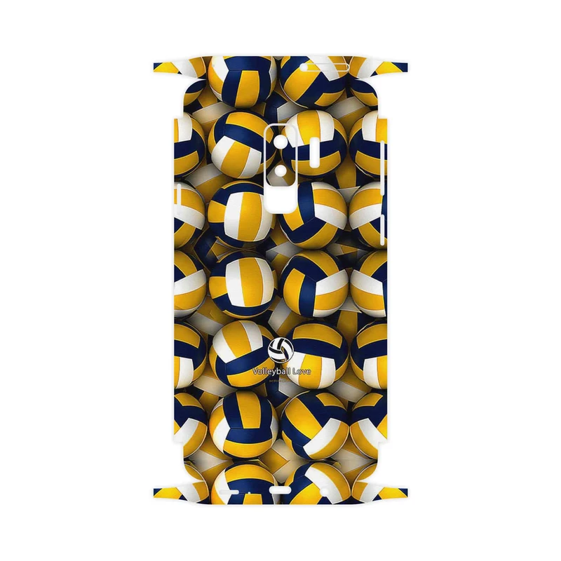 برچسب پوششی ماهوت مدل Volleyball-FullSkin مناسب برای گوشی موبایل سامسونگ Galaxy S9 Plus