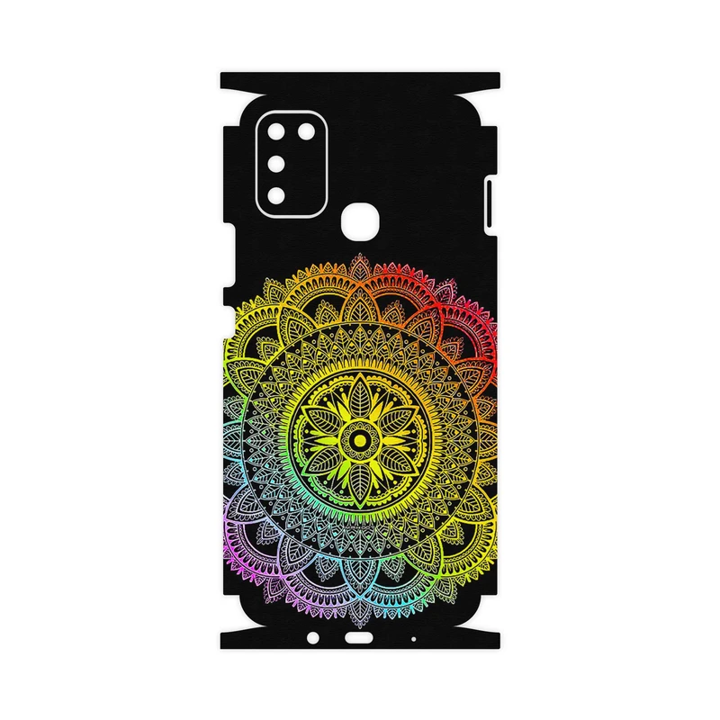 برچسب پوششی ماهوت مدل Mandala Design 4-FullSkin مناسب برای گوشی موبایل اینفینیکس Hot 10 Play