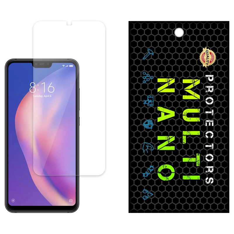 محافظ صفحه نمایش شفاف مولتی نانو مدل X-S1N مناسب برای گوشی موبایل شیائومی Mi 8 Lite