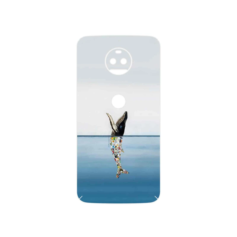 برچسب پوششی ماهوت مدل Collage of Sea Trash مناسب برای گوشی موبایل موتورولا Moto G5S Plus