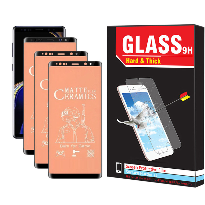 محافظ صفحه نمایش سرامیکی مات هارد اند تیک مدل CER-01 مناسب برای گوشی موبایل سامسونگ Galaxy Note 9 بسته سه عددی