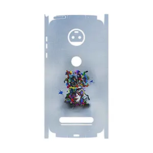 MAHOOT Collage of surreal Portrait of Women 4-FullSkin Cover Sticker for Motorola Moto Z2 Force