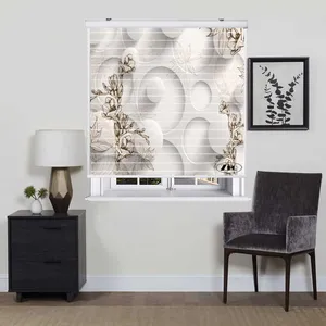 پرده زبرا مدل 3D1008 سایز 150x150 سانتی متر