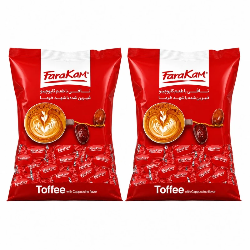 تافی کاپوچینو فراکام - 200 گرم بسته 2 عددی