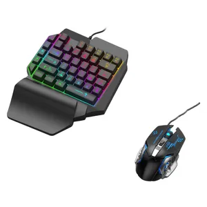کیبورد و ماوس مخصوص بازی مدل combo 4 in 1