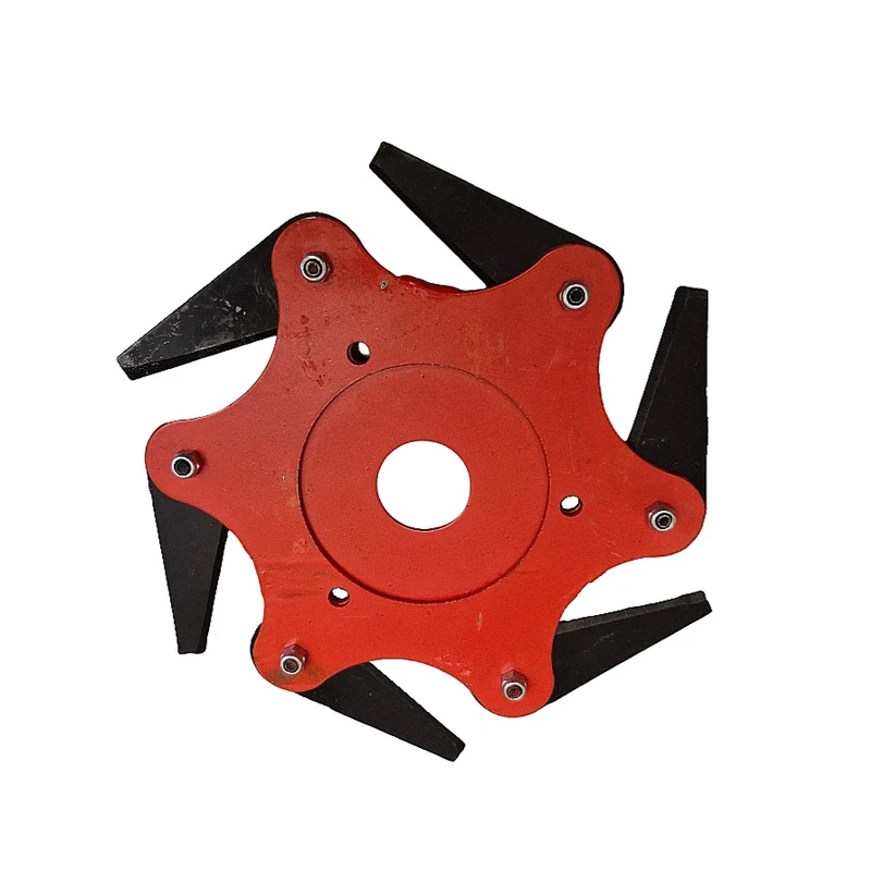 تیغه علف تراش مدل 6 پر فولادی