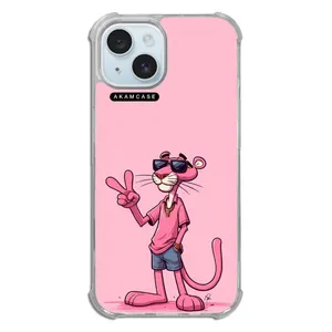 AKAM AMC-WTA15-PINK PANTHER10 Cover For Apple iPhone 15