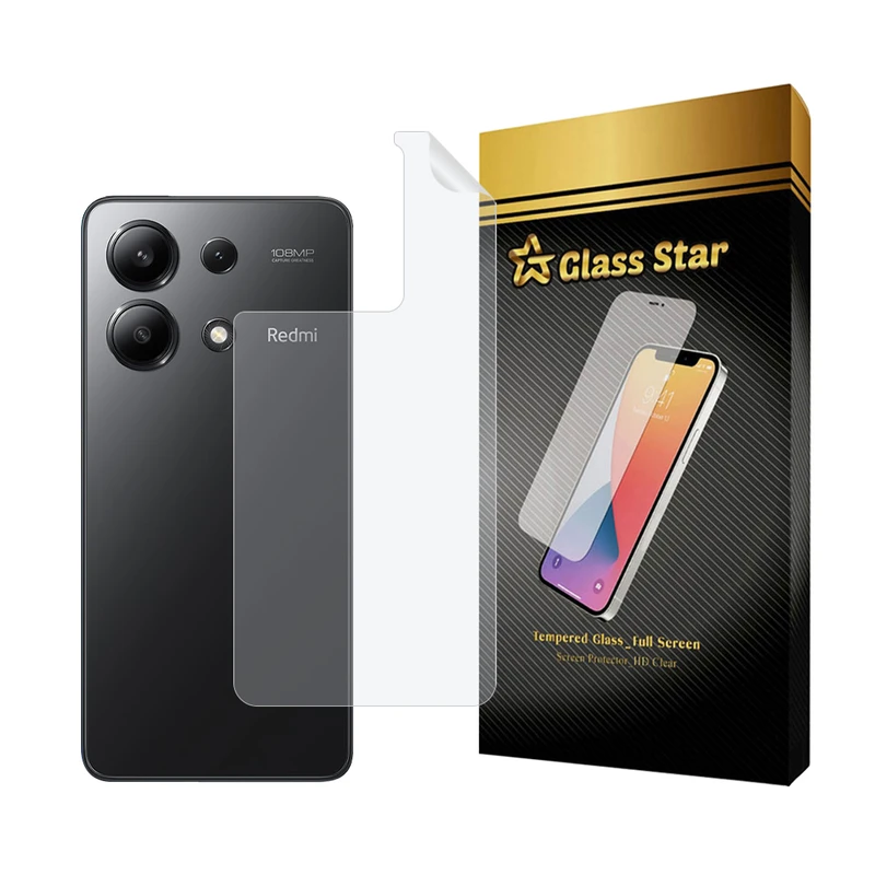 محافظ پشت گوشی گلس استار مدل MTBJELS مناسب برای گوشی موبایل شیائومی Redmi Note 13