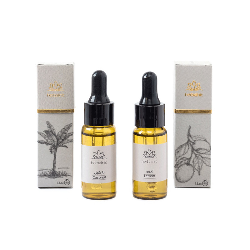 روغن صورت هربال نیک مدل دلبر زیبا حجم 15 میلی لیتر مجموعه 2 عددی