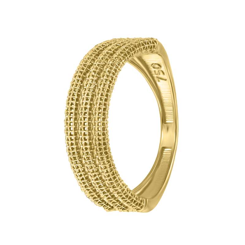 انگشتر طلا 18 عیار زنانه اقلیمه مدل AT193