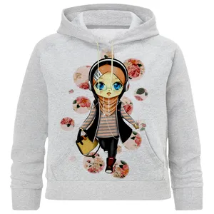 هودی دخترانه مدل M 259 انیمه