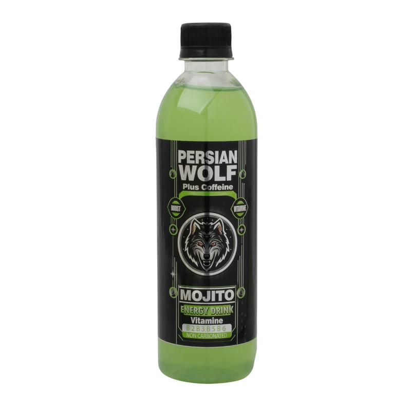 نوشیدنی انرژی‌زا موهیتو پرشین وولف پلاس - 500 میلی‌لیتر