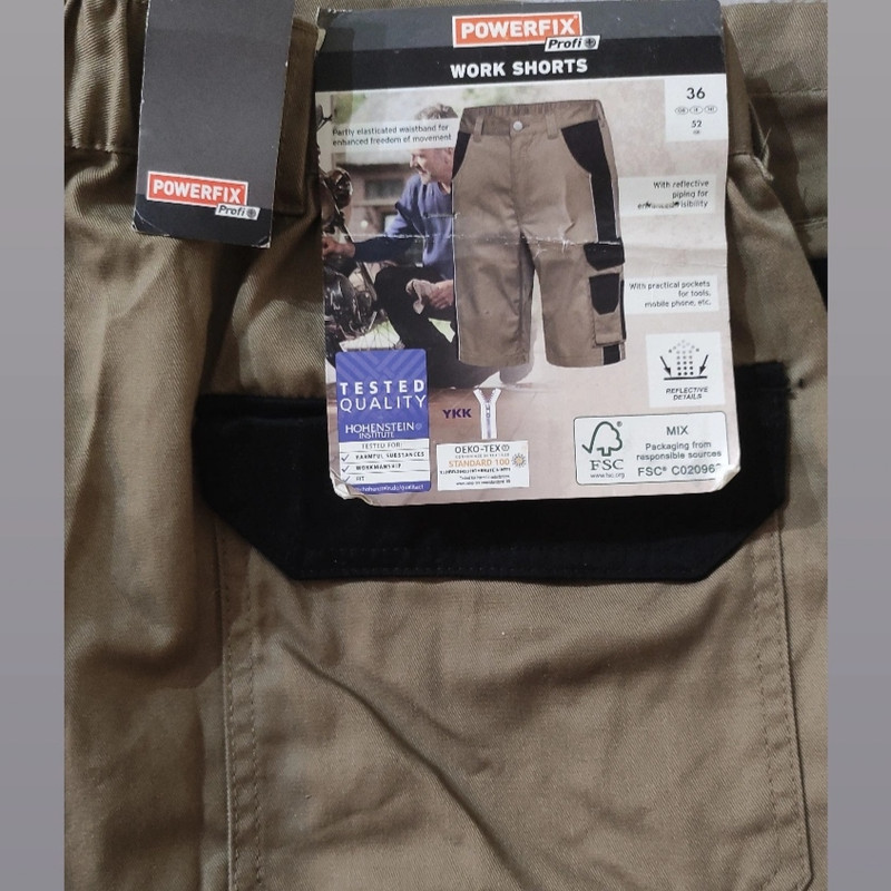شلوارک کار پاورفیکس مدل PO2024