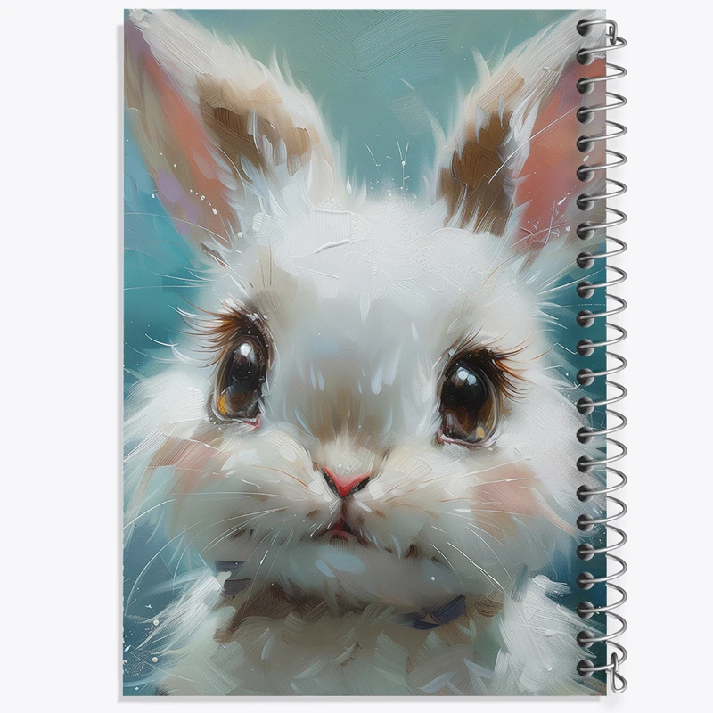 دفتر مشق 100 برگ خندالو طرح خرگوش کیوت کد N5097