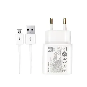 شارژر دیواری سامسونگ مدل EP-TA600 به همراه کابل تبدیل microUSB