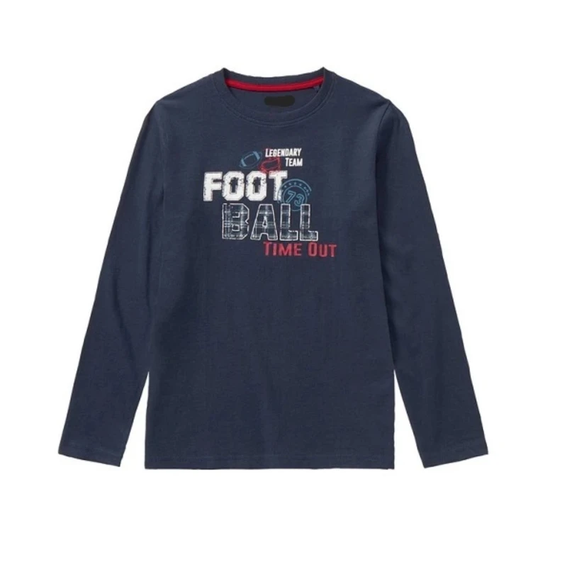 تی‌شرت آستین بلند راحتی پسرانه  مدل E3112