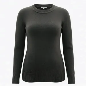 پلیور یقه گرد زنانه مدل ساده