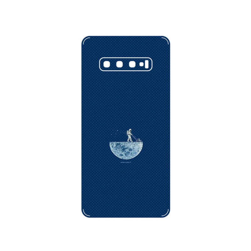 برچسب پوششی ماهوت مدل Minimal Gardener Astronaut مناسب برای گوشی موبایل سامسونگ Galaxy S10 Plus