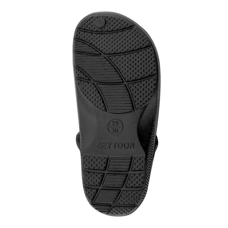 دمپایی زنانه زیتون مدل کراکس رنگ مشکی