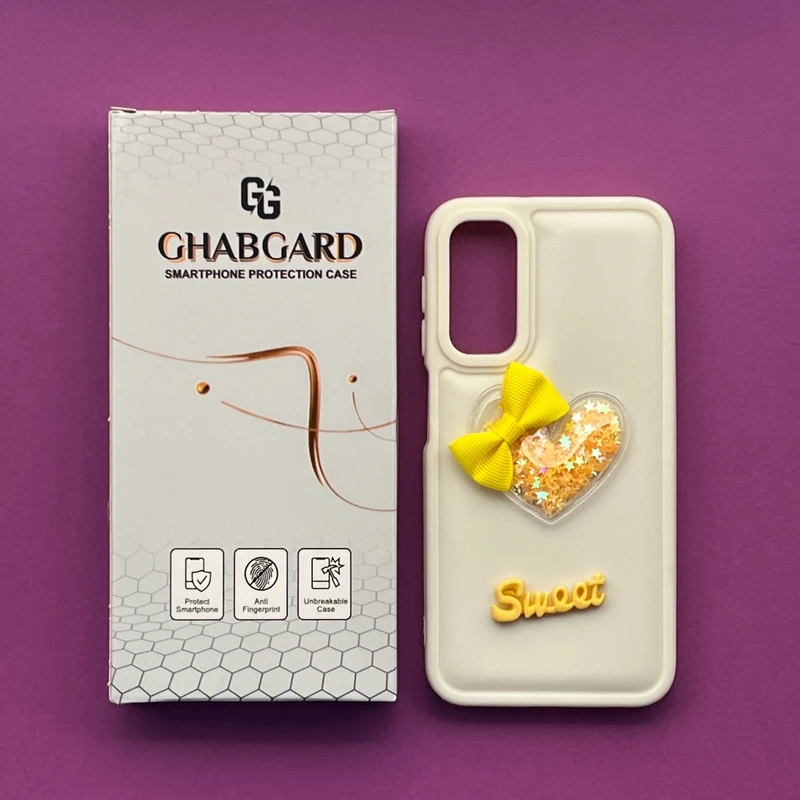 کاور قاب گارد مدل سیلیکونی دخترانه مناسب برای گوشی موبایل سامسونگ Galaxy A25   