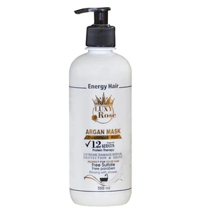 ماسک مو لوکسی رز مدل Energy Hair حجم 500 میلی لیتر